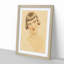 Portrait of Elna Tegner by Gerda Wegener - Picture Frame Painting-62804186-62804187