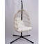 Fauteuil suspendu d'extérieur blanc cassé-1241889599