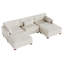 Canapé modulaire en velours côtelé Maelina -107665275-107665278