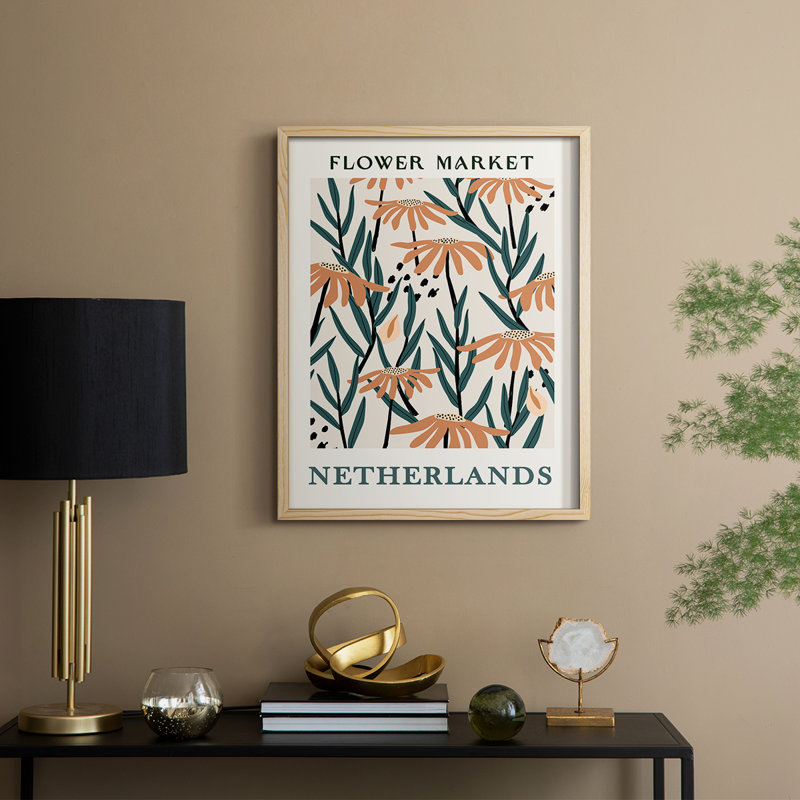 Matisse XXXV, reproduction d'art encadrée - bois massif