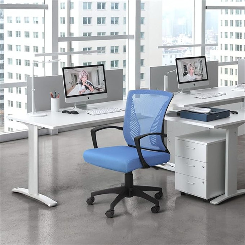 Fauteuil de bureau Furmax, Bleu