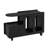 Versatile Mobile End Table with Lockable Wheels and Multi - layer Storage, Ideal for Various Living Spaces-1128123473