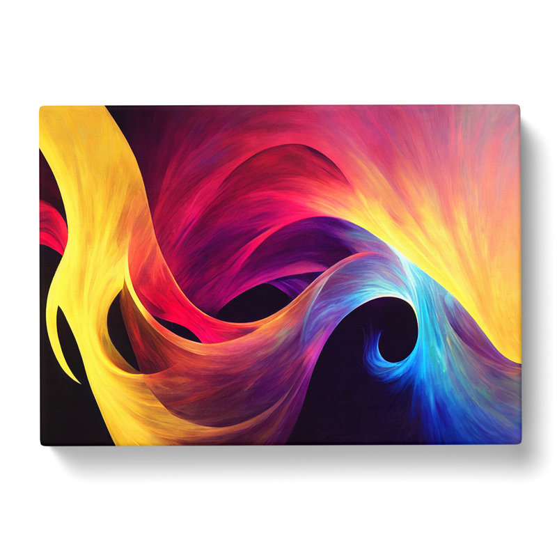 Beautiful Modern Abstract Art - Wrapped Canvas, 50cm H x 76cm W x 3cm D