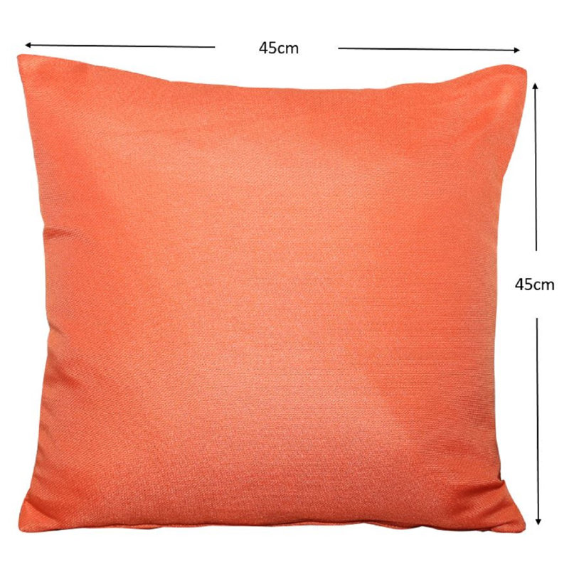 PLAIN scatter cushion - Pack of 2, Orange