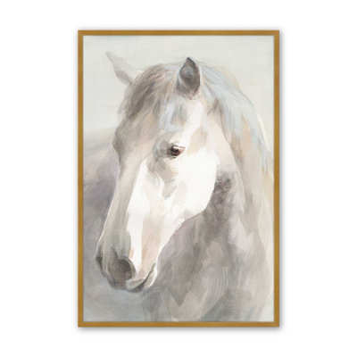 Dreamy White Mare Print
