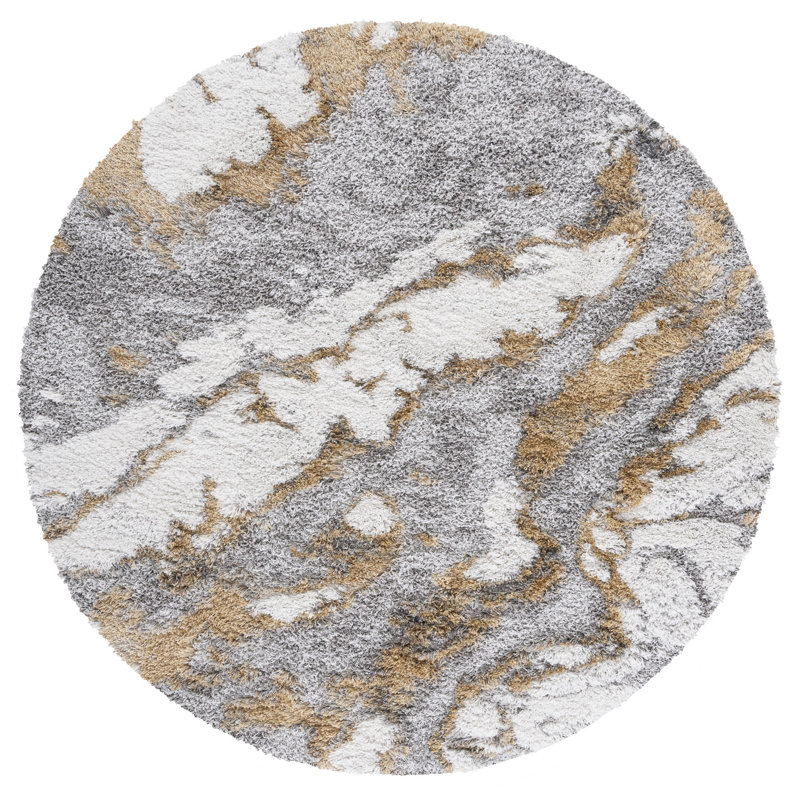 Reyes Abstract Indoor Rug, Round 12'