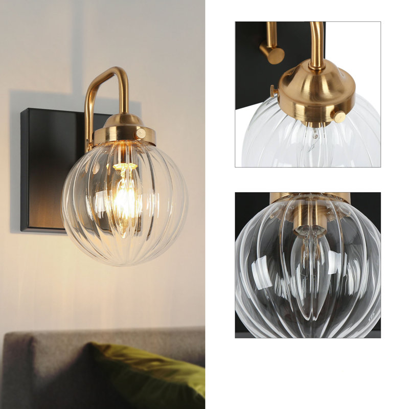 Yedidal Dimmable Armed Wall Sconce