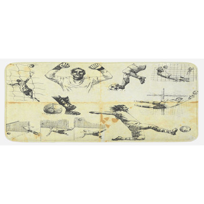 Tapis de cuisine foot