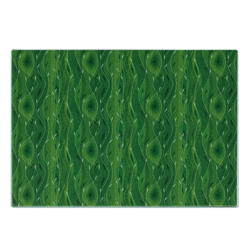 Planche à découper en verre trempé Ambesonne