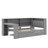 Upholstered Headboard Bed with Trundle, Storage Shelves, Desk & Charging Station-143348848