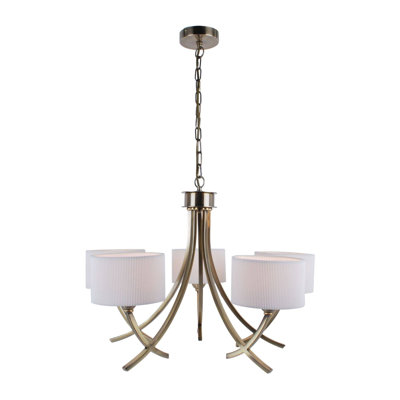 Brytani 5-Light Shaded Chandelier