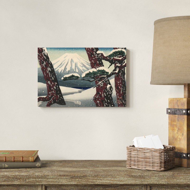 Iconic Japon II, H 12 po x l 18 po x P 1,25 po