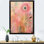 «Boho Glam Gold Feather», impression sur toile