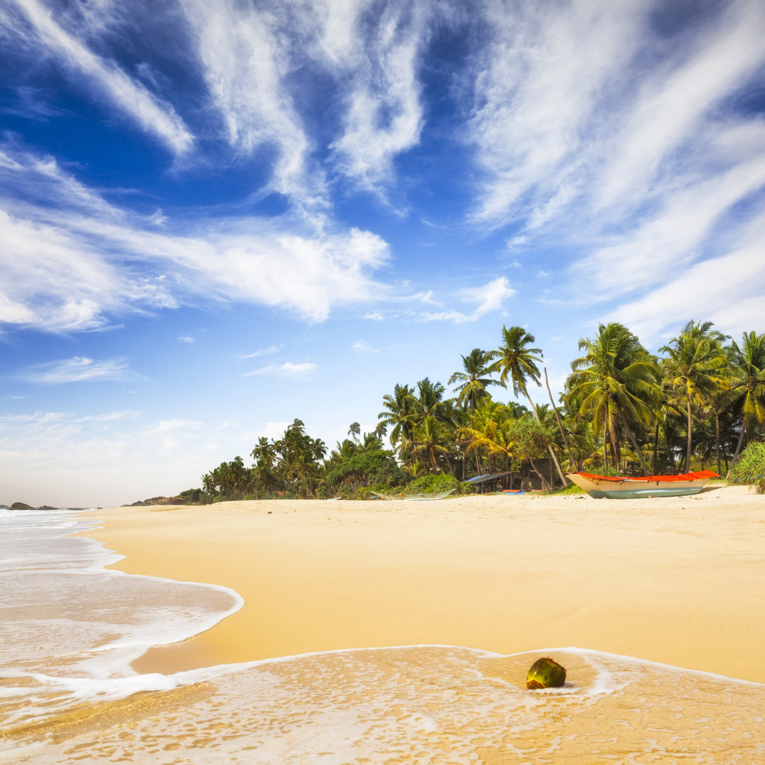 Tropischer Strand - Leinwandbild