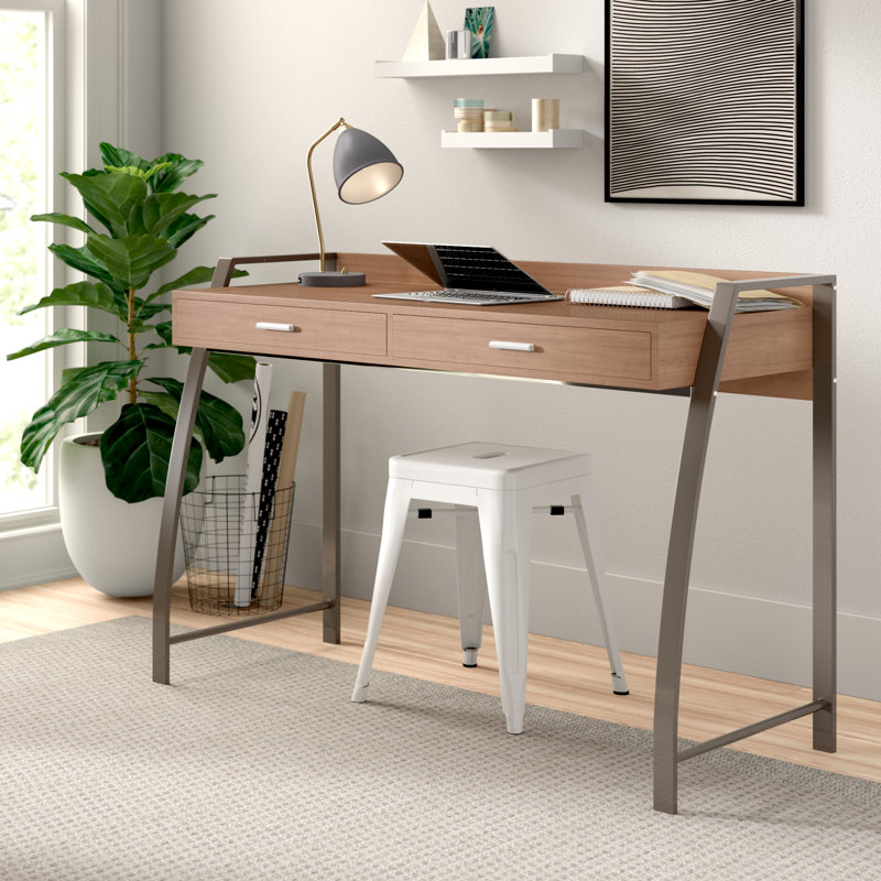 Spenser Steel Writing Desk