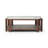 JENZEN Glass Top Single Coffee Table