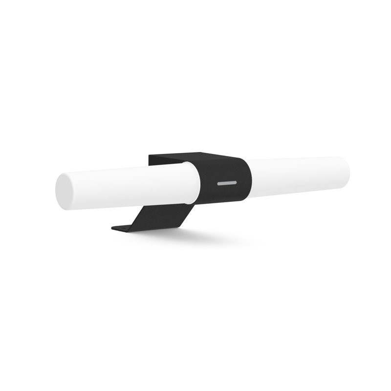 LED Vanity Light, Black, Black