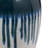 Clay Drip Vase in Blue and White - Decorative Vase, Home Accent and Floral Arrangements-1578183147