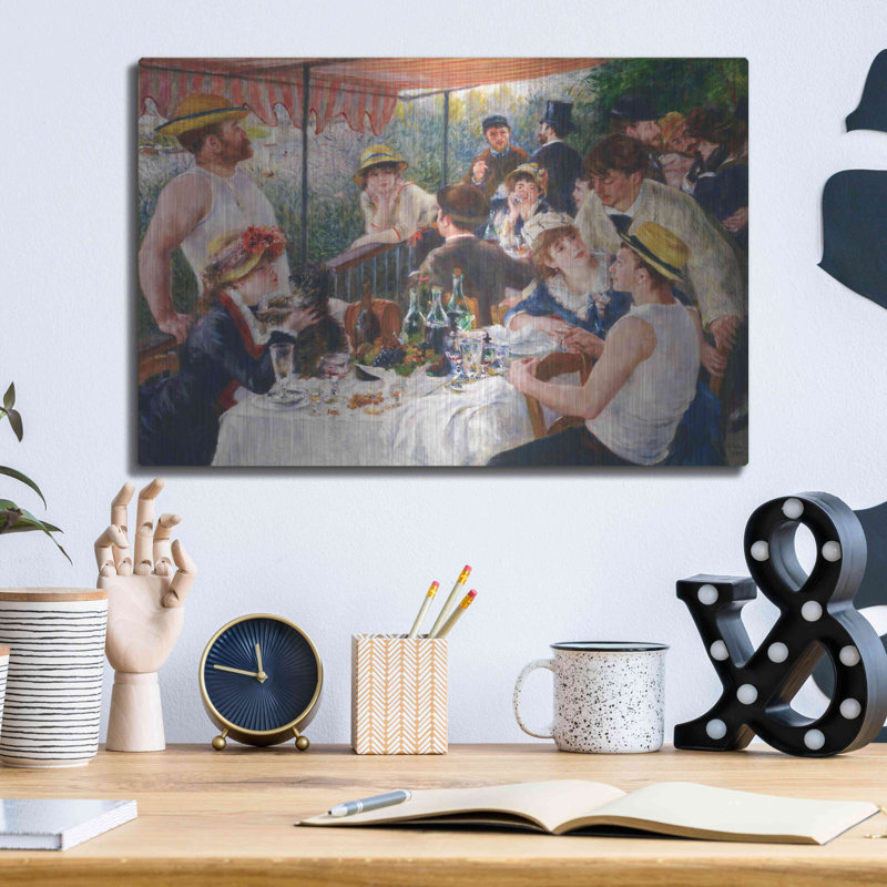 «Luncheon Of The Boating Party» par MASTERS, H 12 po x l 16 po