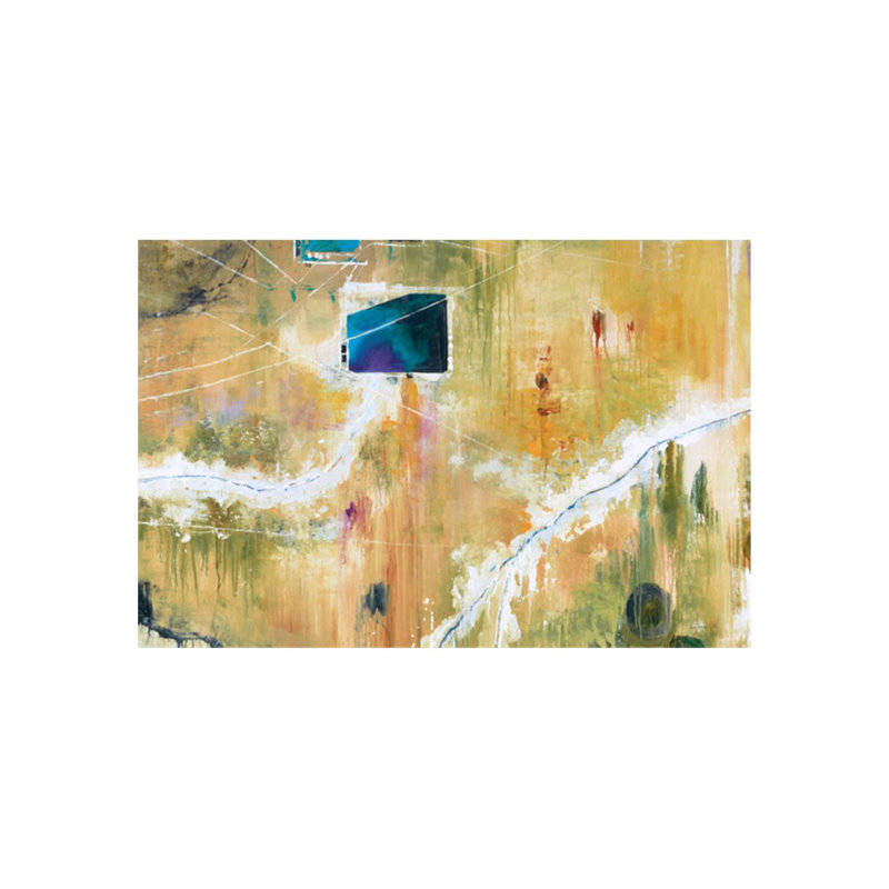 " Area 56 ", 54" H x 81" W, Outdoor