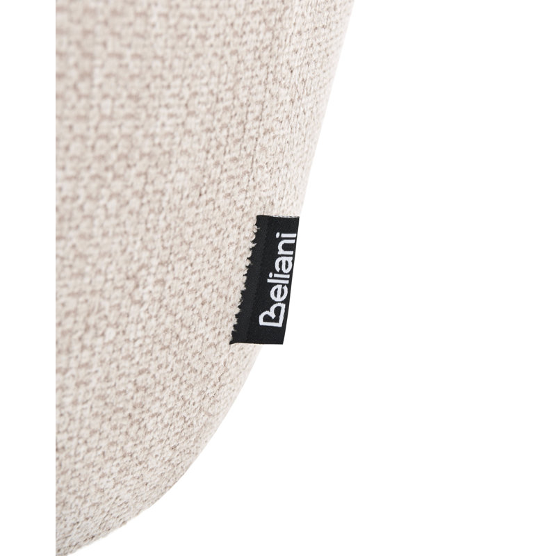 Swivel Armchair LIEKSA Light Beige