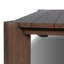 Table basse d'extérieur Manley - teinte brun selle