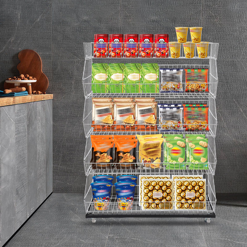 Rayonnage Pirketta l 35,4 po avec roulettes