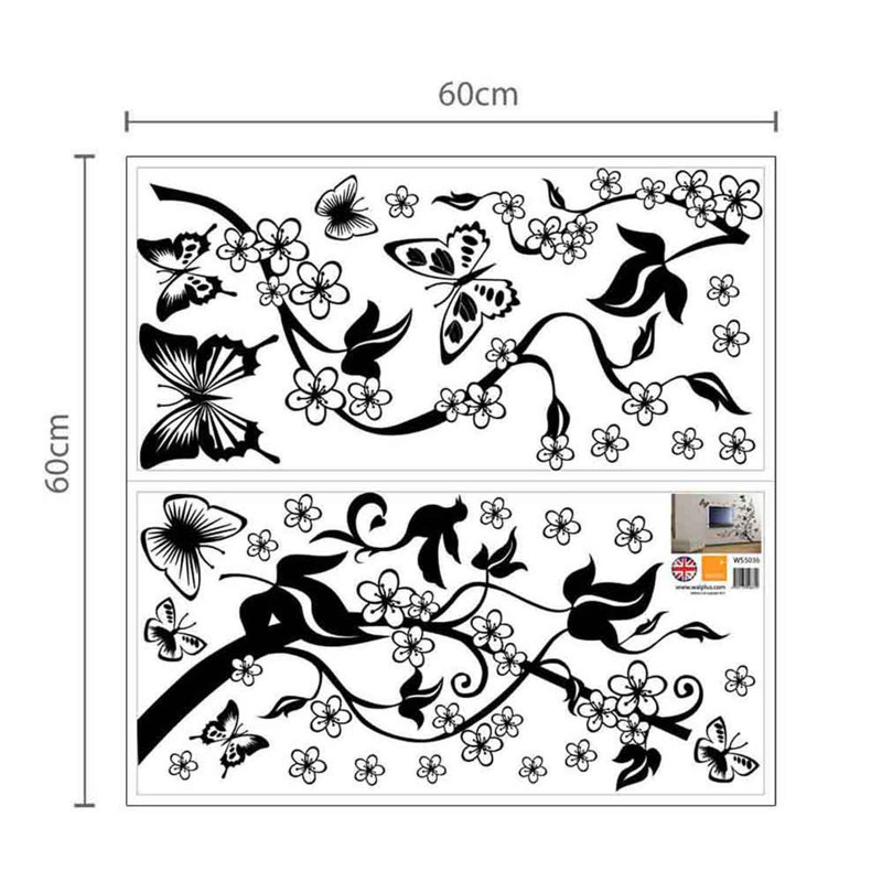 Non-Wall Damaging Wall Decal