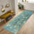 Chic Soft Pile Printed Rug with Intricate Floral Design Perfect for Adding Subtle Elegance to Any Indoor Living Space-970216167