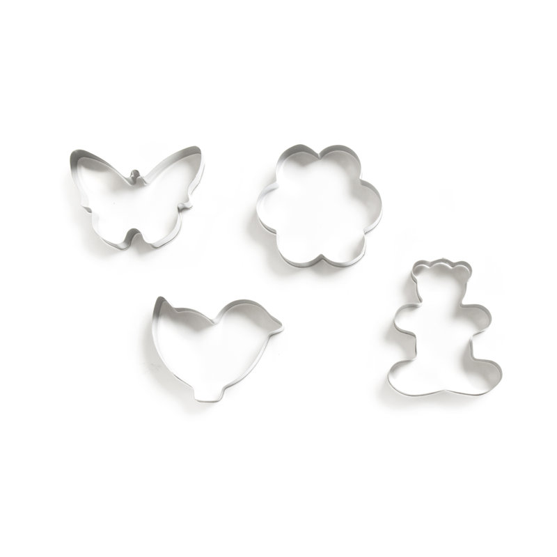SET OF 4 SPRING COOKIES CUTTERS