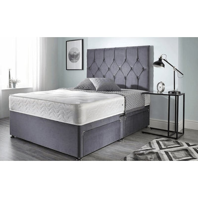 Casch Upholstered Bed with Mattress