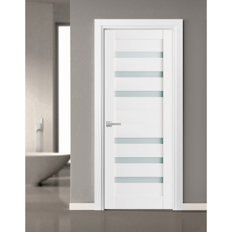 Porte standard en bois manufacturé Quadro, 24 po x 80 po
