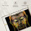 Bouddha bouddha coloré sur toile, ensemble de 3 pièces-93024670
