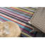 Hand Hooked Striped Area Rug-57599250