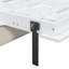 Lit escamotable avec armoire de rangement, tablettes ouvertes et port USB, grand canapé à l'avant, panneau imprimé paysage de montagne, lit mural peu encombrant pour chambre à coucher, chambre d'amis et appartement-2022634923