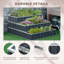 Teres Metal Raised Garden Bed