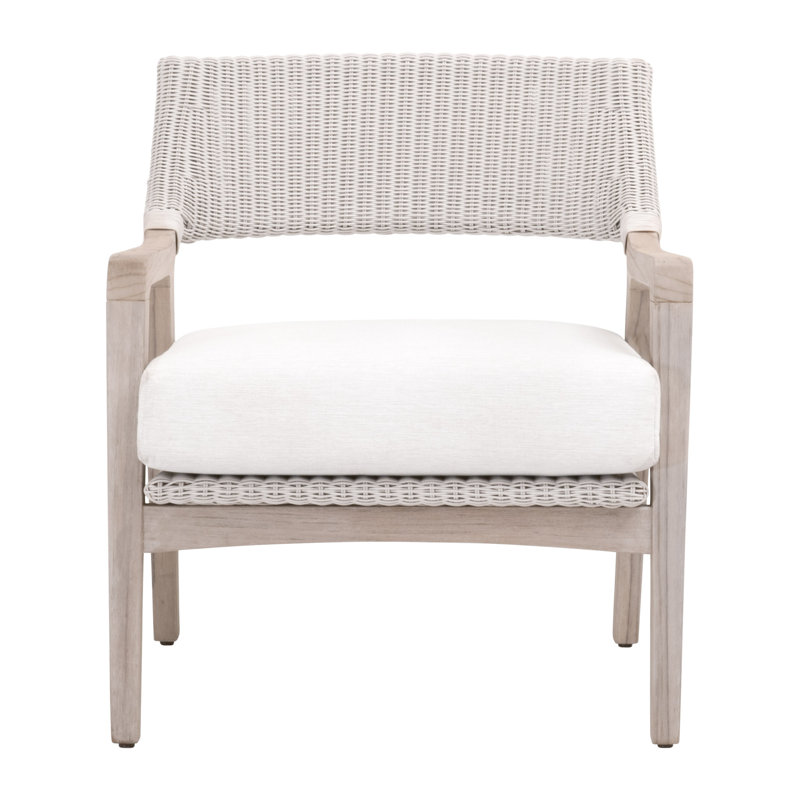 Chaise de patio avec coussins Kettil