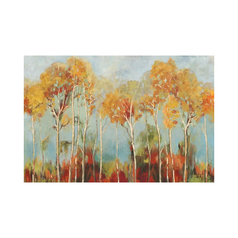Up Front by Allison Pearce - Wrapped Canvas Painting, 20.32 cm H x 30.48 cm W