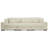 Lindyn Ivory 3pc Sectional Sofa