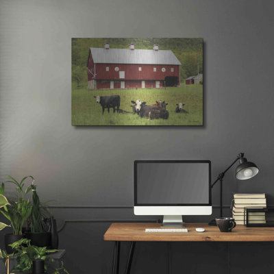 " Red Barn " by Lori Deiter