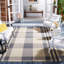 Tapis d'intérieur / extérieur à motif écossais Debriana Performance-50939982