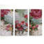 Fleurs confinées-image à pièces multiples sur toile tendue-23818371