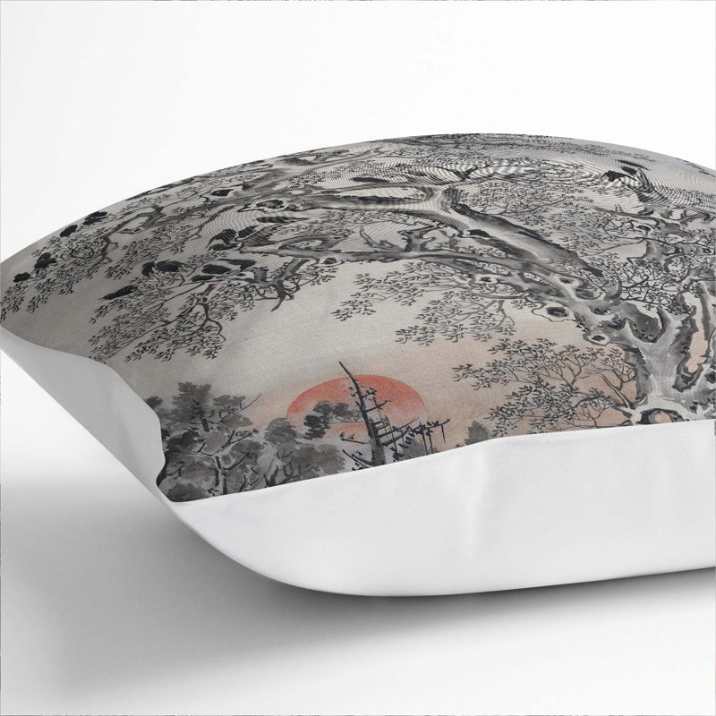 Square Throw Cushion, 55cm H x 55cm W x 20cm D, White
