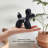 Cute Ceramics Black Balloon Dog Statue Crafts Living Room Desktop Decorations,Handmade Modern Small Ceramic Animal Statue Ornament Home Decor Accents-372873761