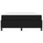  Structure de lit avec matelas en similicuir noir 55,1 po x 78,7 po-105093651-105093650