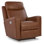 Fauteuil inclinable électrique en cuir avec appui-tête électrique et soutien lombaire Emmons