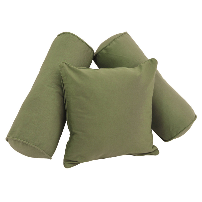  Coussin 3 pièces Soft Home Furnishings, Sauge