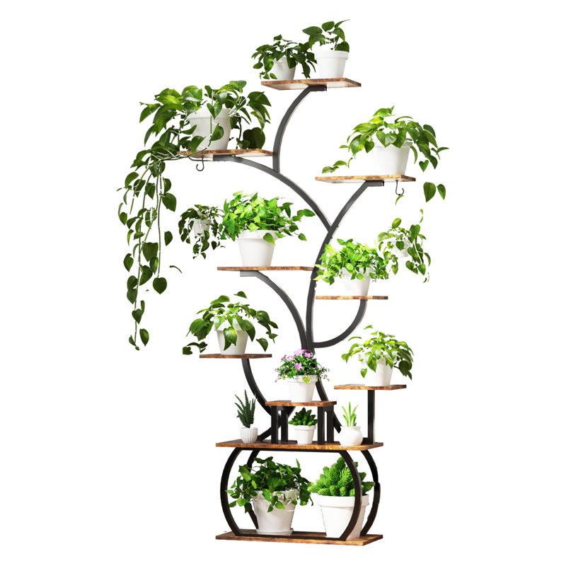 Plant Stand With Grow Lights