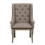 Classic Button-Tufted Arm Chairs Set of 2 with Nailhead Trim