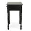 Bureau d'écriture élégant avec plateau à clavier rabattable l 34 po x P 19 po x H 30 po Elegant Black-2140674737